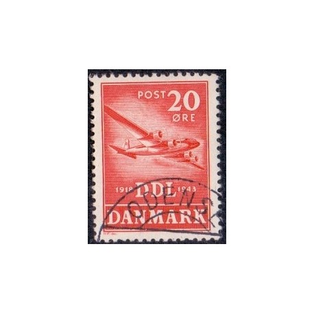 1943. DDL. AFA nr. 282 postfrisk   Stemplet FDC
