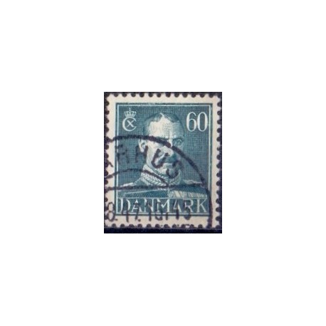1944. Christian X. AFA nr. 284 postfrisk     Stemplet FDC