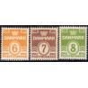 1938. Bertel Thorvaldsen.  AFA nr. 249-51. postfrisk  Stemplet FDC