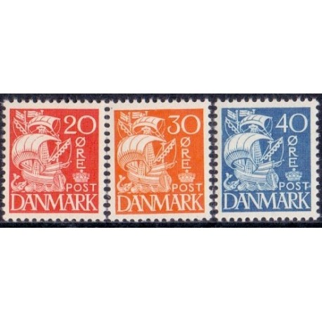 1940. Farveændringer. AFA nr. 257 postfrisk  Stemplet FDC