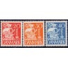 1940. Farveændringer. AFA nr. 257 postfrisk  Stemplet FDC
