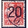 1940. Provisorier. AFA nr. 264a postfrisk   Stemplet FDC