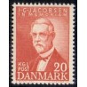 1947. I.C. Jacobsen mindeudgave. AFA nr. 305 postfrisk    Stemplet FDC
