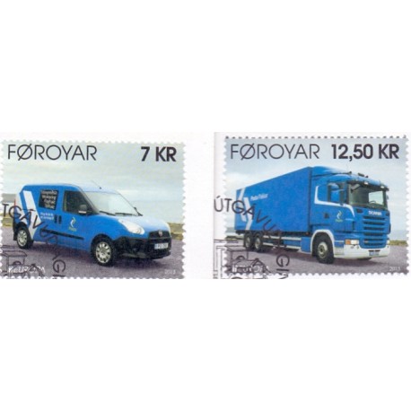 Færøerne 2013. 7,00-12,50 Kr. Europamærke /CEPT. AFA nr. 779-80 Postfrisk stemplet