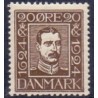 1924. Postvæsnets jubilæum. 20 Øre, AFA nr. 140 postfrisk    Ubrugt Stemplet FDC