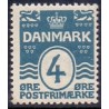 1917.  Bølgelinietype 4 Øre,VM krone, AFA nr. 80A, postfrisk  Ubrugt Stemplet FDC