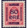 1915. 80/8 Øre provisorier, AFA nr. 83, postfrisk  Ubrugt Stemplet FDC