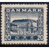 1920. Genforeningsmærke. 20 Øre, AFA nr. 113 postfrisk Ubrugt Stemplet FDC