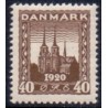 1920. Genforeningsmærke. 40 Øre, AFA nr. 114 postfrisk Ubrugt Stemplet FDC