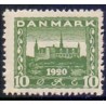 1921. Genforeningsmærke. 10 Øre, AFA nr. 115 postfrisk Ubrugt Stemplet FDC