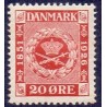 1926. Frimærkets 75-års jubilæum 20 Øre. AFA nr. 155 postfrisk   Ubrugt Stemplet FDC