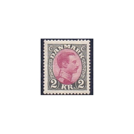 1925-26. Chr. X. 2 Kr. AFA nr. 151 postfrisk   Ubrugt Stemplet FDC