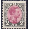 1925-26. Chr. X. 2 Kr. AFA nr. 151 postfrisk   Ubrugt Stemplet FDC