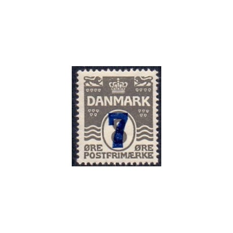 1926. Provisorier. 7/8 Øre. AFA nr. 157 postfrisk   Ubrugt Stemplet FDC