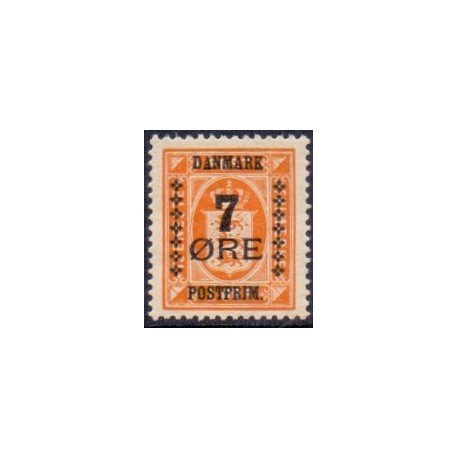 1926. Provisorier. 7/1 Øre. AFA nr. 160 postfrisk   Ubrugt Stemplet FDC