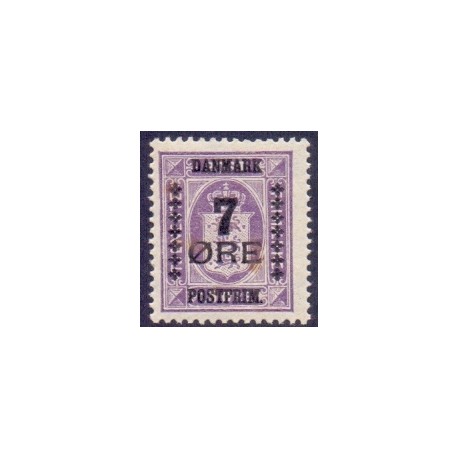 1926. Provisorier. 7/15 Øre. AFA nr. 165 postfrisk  Ubrugt Stemplet FDC