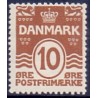 1930. Bølgelinietype 10 Øre. AFA nr. 185 postfrisk    Ubrugt Stemplet FDC