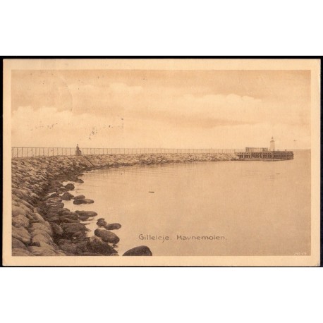 Gilleleje. Havnemolen, brugt (Gilleleje)