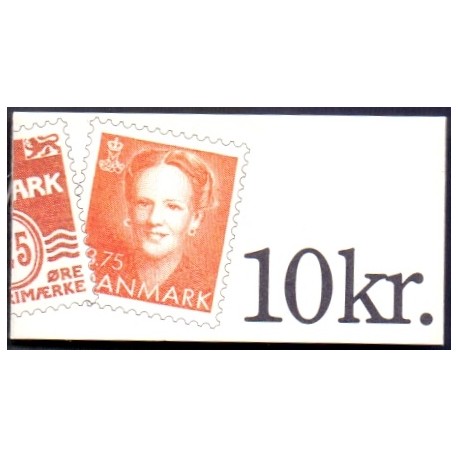 Danmark 10 kr. Automathæfte nr. C1
