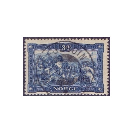 Norge. 1914. 20 Øre Uafhænighedserklæring AFA nr. 91. Luksus stemplet