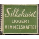 Frimærkepenge 1 Øre "Silkehuset" grøn