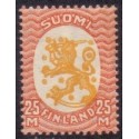 Finland 1925. 25 mk. med omv. vm postfrisk
