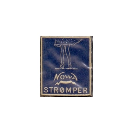 Frimærkepenge 1 Øre "Nowa Strømper" Blå