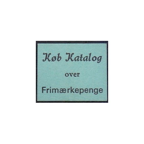 Frimærkepenge " Køb Katalog over Frimærkepenge" ex. Jørgen Sømod 8 forskellige