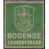 Frimærkepenge 1 Øre "Bogense Erhversraad" Grøn