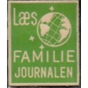Frimærkepenge 1 Øre "Læs Familie Journalen" Grøn
