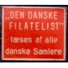 Frimærkepenge 1 Øre "Den Danske Filatelist" Rød
