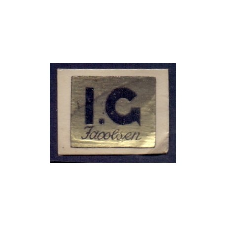 Frimærkepenge 1 Øre "I. C Jacobsen"