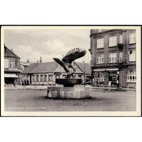 Silkeborg. Skoletorvet, ubrugt (Petersen)