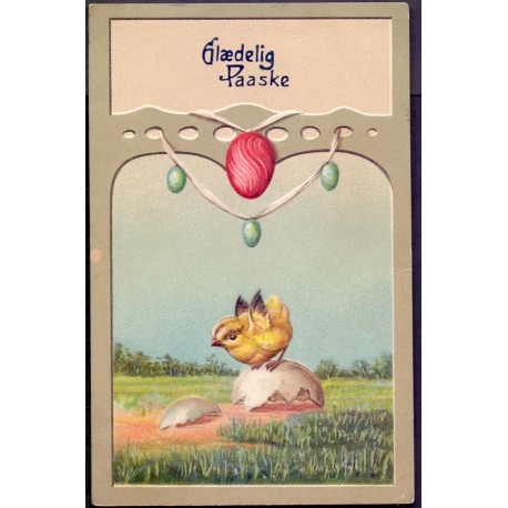 Påske. Glædelig Paaske, brugt