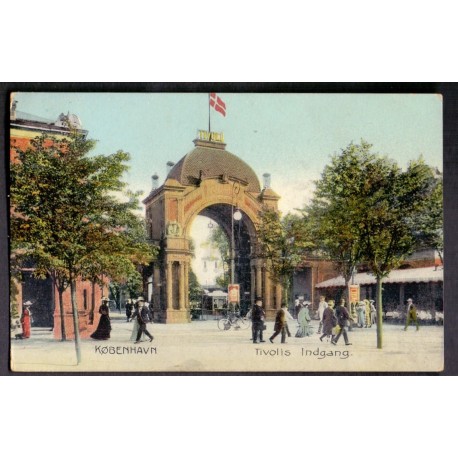 1630. Tivoli indgang, brugt (Stenders)