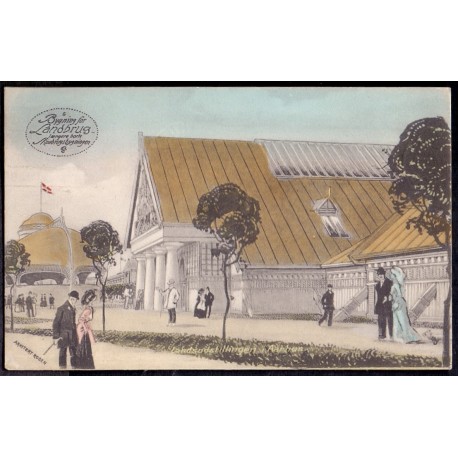 Aarhus, Bygning fra Landsudstillingen 1909, brugt, (Bang)