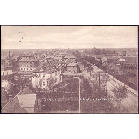 Glostrup. Hovedvejen fra Vandtaarnet, brugt (Glostrup)