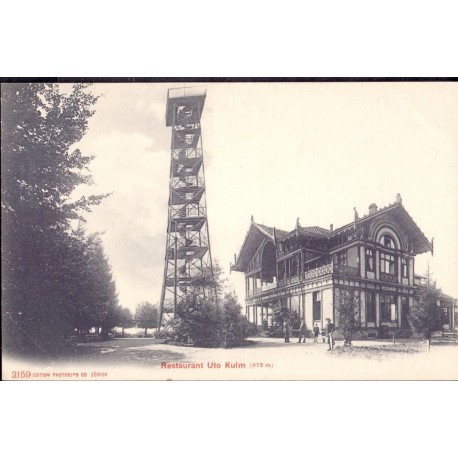 Schweiz. Zurich von Uetliberg gesehen, unused postcard
